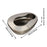 Crofta Elderly Bedpan Sturdy Smooth Pee Container for Female Male Men Women Elderly with lid