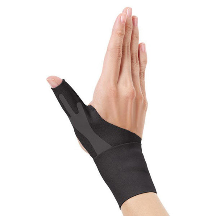 Crofta Wrist Brace Breathable Lightweight Elastic Wrist Support Brace for Arthritis Right Black