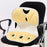 Crofta Posture Correcting Chair Ergonomic Seat Cushion for Home Floor Seat Students Yellow