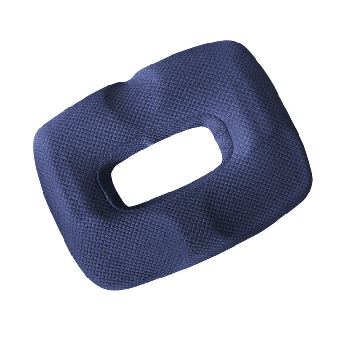 Crofta Doughnut Pad Comfort for Elderly Coccyx,Waist,tailbone Long Travel,Home Sofa blue