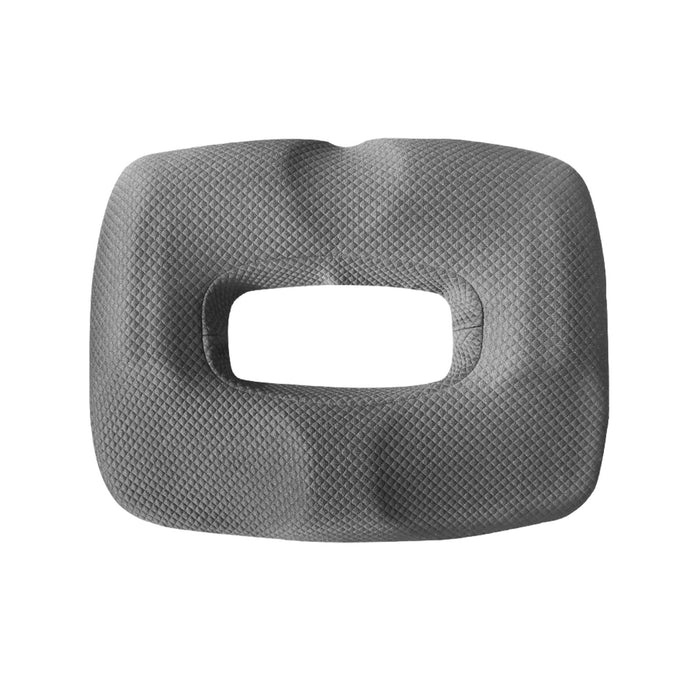 Crofta Doughnut Pad Comfort for Elderly Coccyx,Waist,tailbone Long Travel,Home Sofa gray