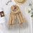 Crofta Pashmina Shawl Wrap Fashionable Long Winter Scarf for Bedroom Office Wedding Camel Color