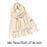 Crofta Pashmina Shawl Wrap Fashionable Long Winter Scarf for Bedroom Office Wedding Beige