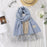 Crofta Pashmina Shawl Wrap Fashionable Long Winter Scarf for Bedroom Office Wedding Blue