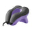 Crofta Head Support Neck Pillow Ergonomic U Shape Pillow for Airplane Home Car violet