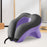 Crofta Head Support Neck Pillow Ergonomic U Shape Pillow for Airplane Home Car violet