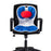 Crofta Sitting Posture Correction Chair Back Support for Adults Computer Chair Home Blue