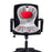 Crofta Sitting Posture Correction Chair Back Support for Adults Computer Chair Home Gray