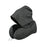 Crofta Hooded Travel Pillow Hooded Travel Cushion for Outdoor Chair Journals dark grey