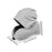 Crofta Hooded Travel Pillow Hooded Travel Cushion for Outdoor Chair Journals light grey