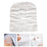 Crofta 100Pcs Gauze Mask Face Pads White Net Soft Cotton Face Cover for Adults Spas Style A