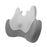 Crofta Lumbar Support Pillow Ergonomic Memory Foam Backrest for Car recliner Office light gray