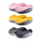 Crofta Seat Cushion Memory Foam Cushion Chair Cushion for Car Long Sitting Airplane Pink Light Grey