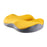 Crofta Seat Cushion Memory Foam Cushion Chair Cushion for Car Long Sitting Airplane Yellow Light Grey