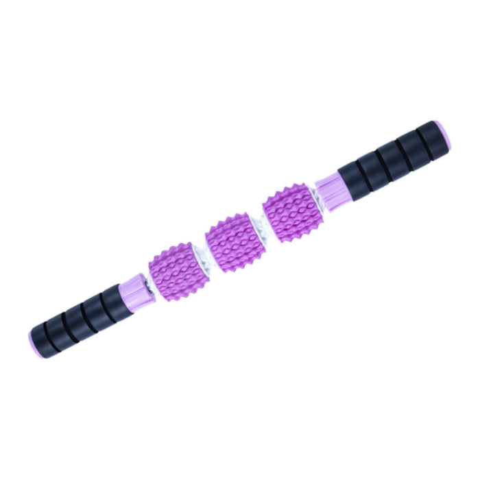 Crofta Yoga Massage Stick Multifunction Yoga Massage Column for Gym Relaxing Indoor purple