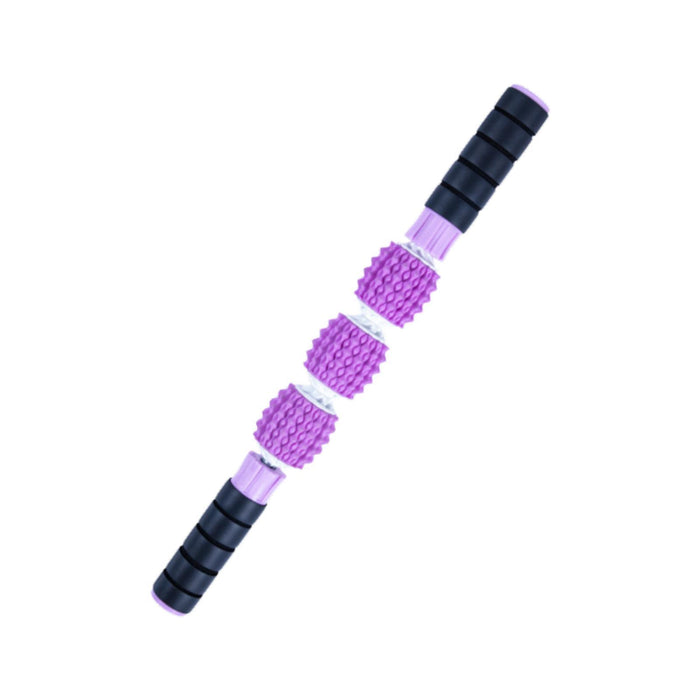 Crofta Yoga Massage Stick Multifunction Yoga Massage Column for Gym Relaxing Indoor purple