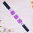 Crofta Yoga Massage Stick Multifunction Yoga Massage Column for Gym Relaxing Indoor purple