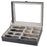 Crofta 10 Slots Sunglasses Case Organizer Sunglasses Storage Case for Tabletop Home