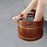 Crofta Wooden Foot Tub Comfort Foot Soaking Bucket for Women and Men Washing Adults