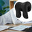 Crofta Desk Napping Pillow Multiuse Neck Support Pillow for Office Home Travel Black