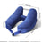 Crofta Travel Neck Pillow for Car Plane Outdoor Use Ergonomic Office Napping Pillow navy blue hoodie