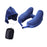 Crofta Travel Neck Pillow for Car Plane Outdoor Use Ergonomic Office Napping Pillow navy blue hoodie