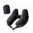 Crofta Travel Neck Pillow for Car Plane Outdoor Use Ergonomic Office Napping Pillow black