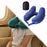 Crofta Travel Neck Pillow for Car Plane Outdoor Use Ergonomic Office Napping Pillow navy blue