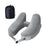 Crofta Travel Neck Pillow for Car Plane Outdoor Use Ergonomic Office Napping Pillow gray