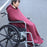 Crofta Winter Wheelchair Cape Hooded Wheelchair Blanket for Travel Walking Disabled