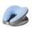 Crofta Memory Foam Travel Neck Pillow Head Cushion Multipurpose Head Support Pillow blue