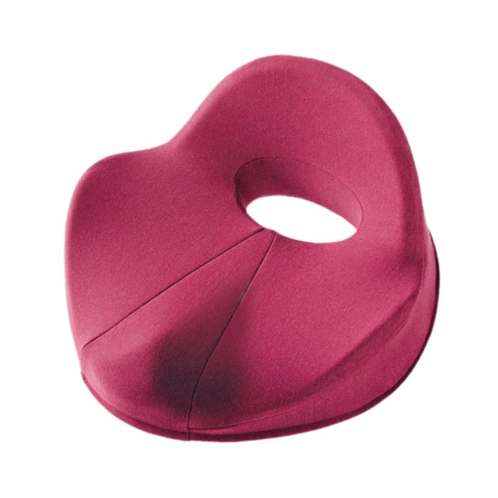 Crofta Coccyx Cushion Soft Breathable Ergonomic Butt Pad for Desk Chairs Office Car Red