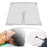 Crofta 100x Disposable Face Cradle Covers Head Cradle Covers for Sauna Rooms Salons cotton