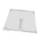 Crofta 100x Disposable Face Cradle Covers Head Cradle Covers for Sauna Rooms Salons cotton