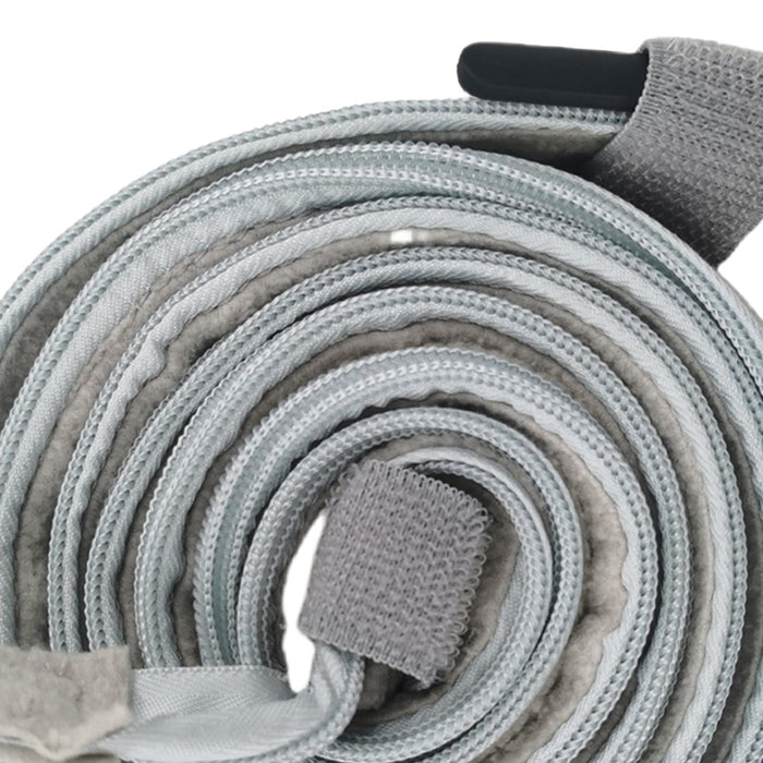 Crofta Hose Cover Easy to Install and Remove Protection with Full Zipper Tube Cover Gray