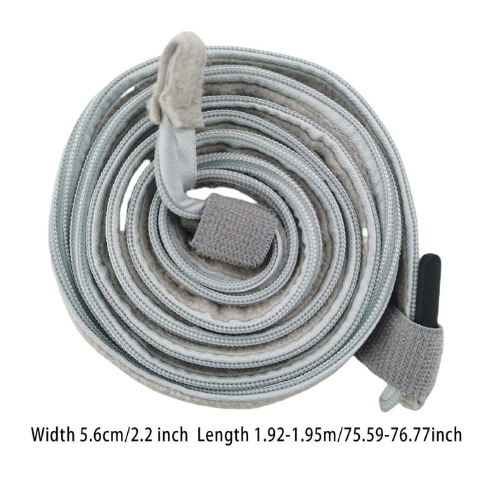 Crofta Hose Cover Easy to Install and Remove Protection with Full Zipper Tube Cover Gray