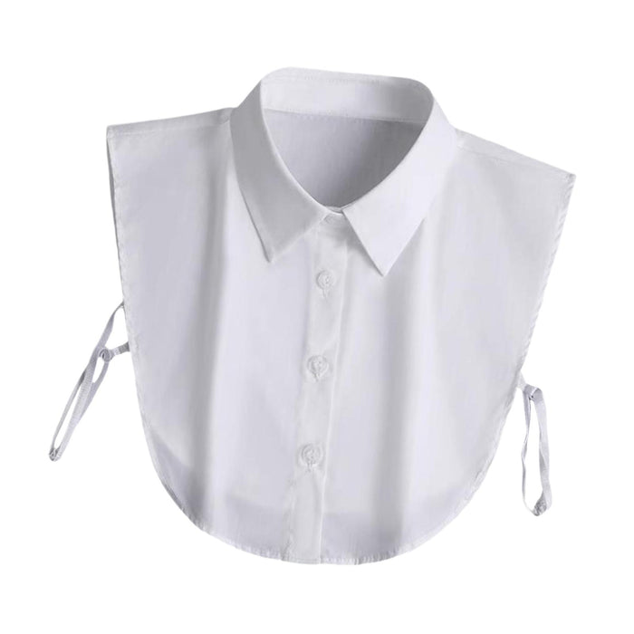 Crofta Women False Collar Accessories Faux Collar Stylish Clothes Blouse Half Shirt