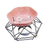 Crofta Essential Oil Burner Tealight Candle Holder for Bedroom Living Room Ornament pink