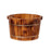 Crofta Wood Footbath Basin with Handle Barrel Basin Tub for Bathroom Bedroom Travel B 26CMX36CM