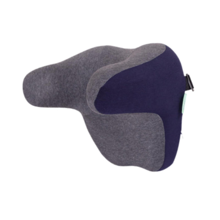 Crofta Neck Pillow Portable Breathable Ultralight U Shape for Traveling Train Plane dark blue