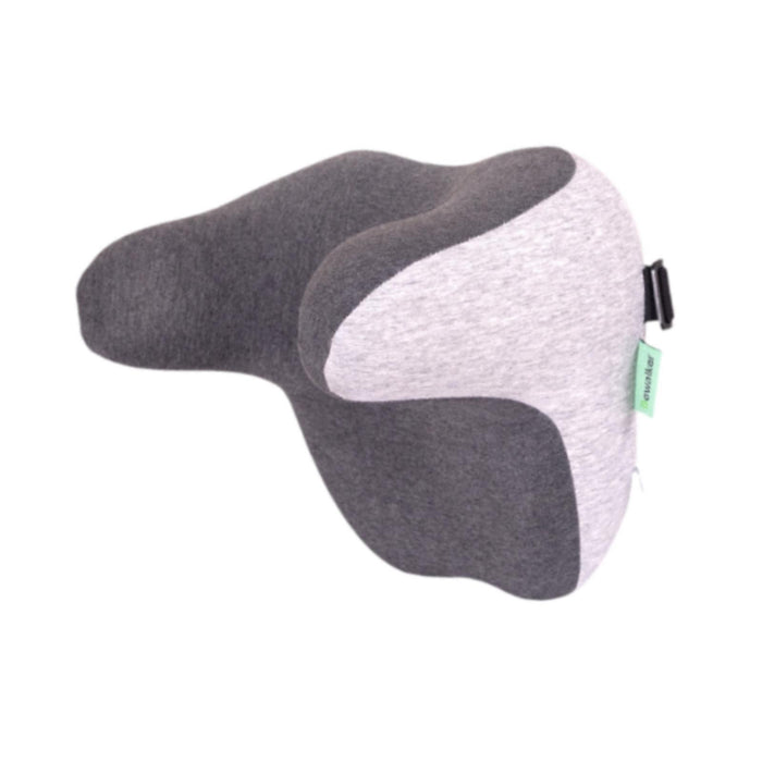 Crofta Neck Pillow Portable Breathable Ultralight U Shape for Traveling Train Plane light gray