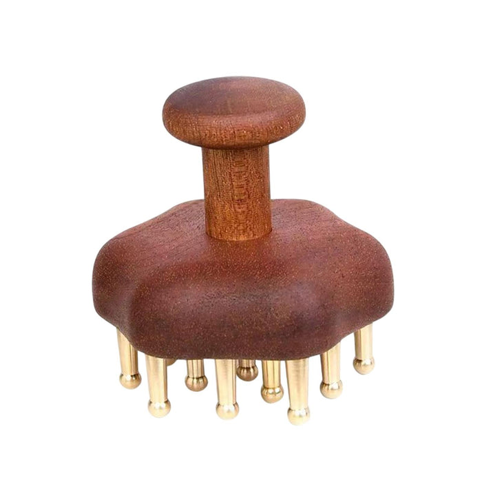 Crofta Wood Massage Body Brush Tool Body Massager Brush Tool for Back Legs Shoulder