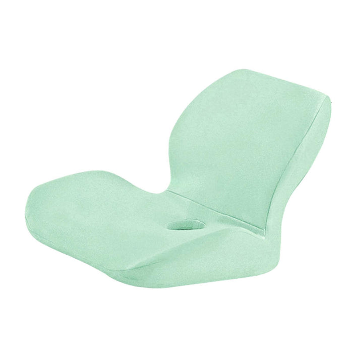 Crofta Memory Foam Seat Cushion Soft Breathable for Office Chair Travel Car Driving green