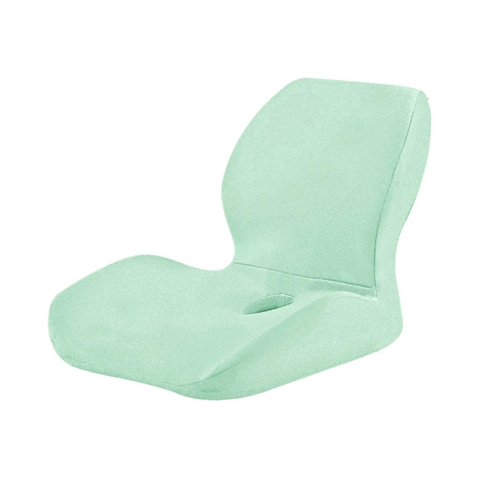 Crofta Memory Foam Seat Cushion Soft Breathable for Office Chair Travel Car Driving green