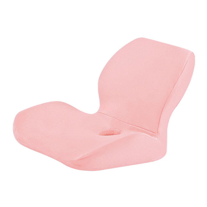 Crofta Memory Foam Seat Cushion Soft Breathable for Office Chair Travel Car Driving pink