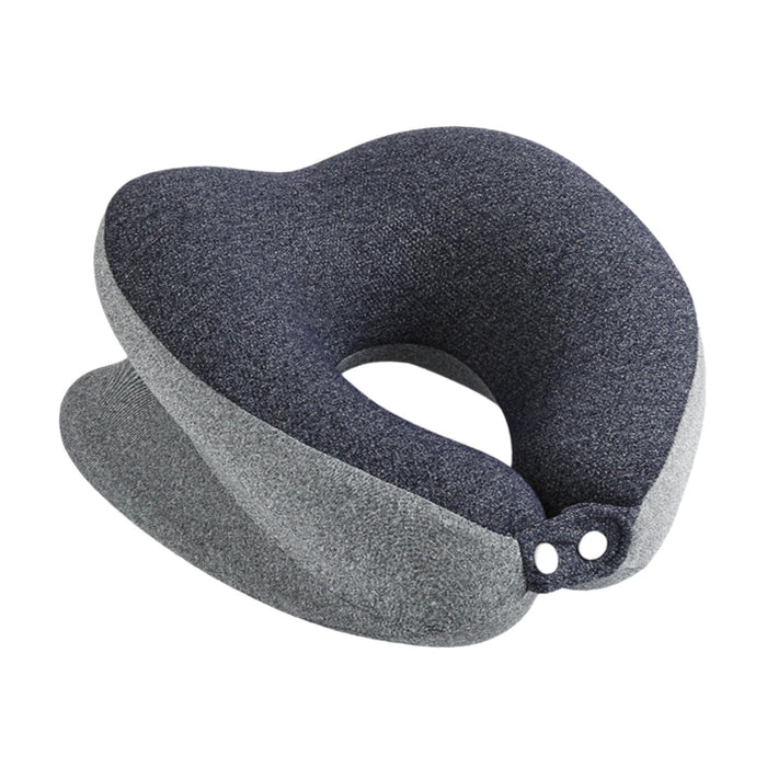 Crofta Desk Napping Pillow Neck Pad Multiuse Portable Prone Pillow for Car Airplane Navy