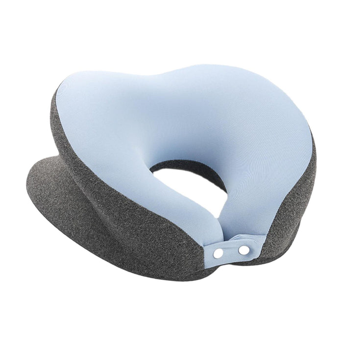 Crofta Desk Napping Pillow Neck Pad Multiuse Portable Prone Pillow for Car Airplane Blue