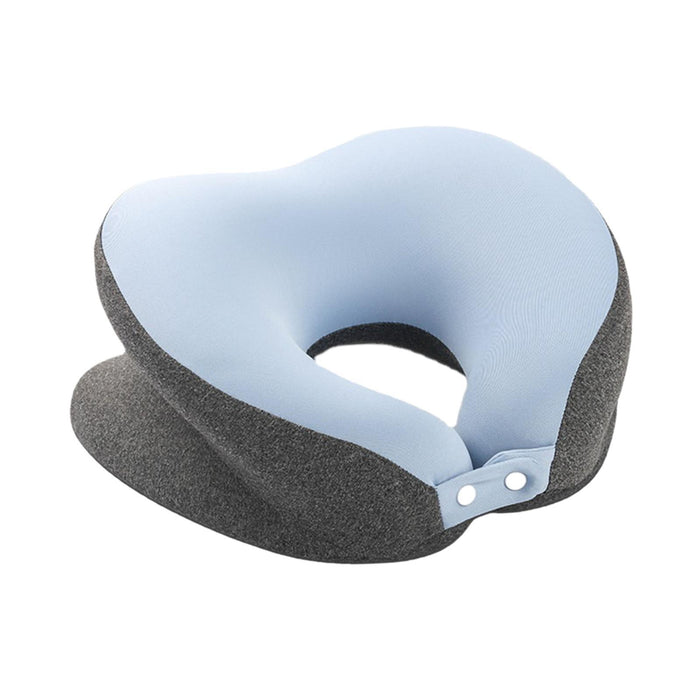 Crofta Desk Napping Pillow Neck Pad Multiuse Portable Prone Pillow for Car Airplane Blue