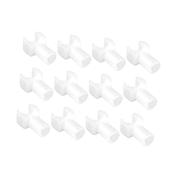 12Pcs Wheelchair Slider Support Blocks Replacement Wheelchair Sliders Blocks long white