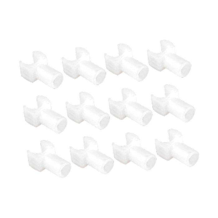 12Pcs Wheelchair Slider Support Blocks Replacement Wheelchair Sliders Blocks long white